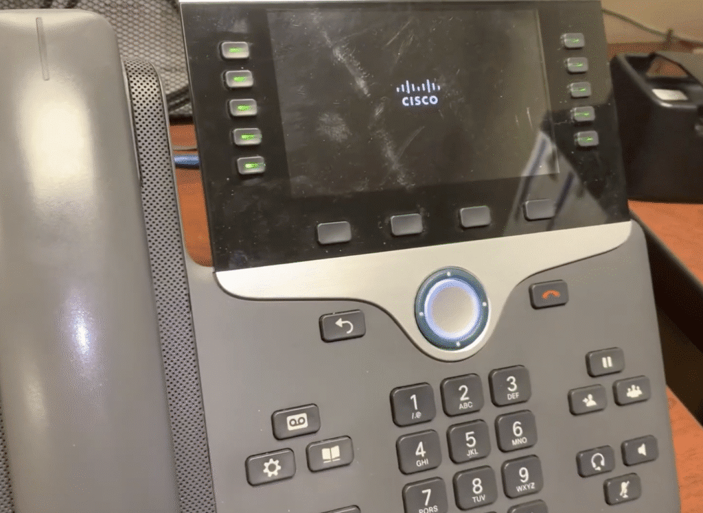 Factory Reset Cisco 8841