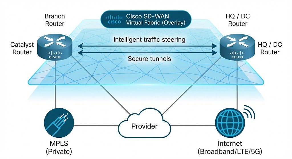 Cisco SD-WAN Overlay
