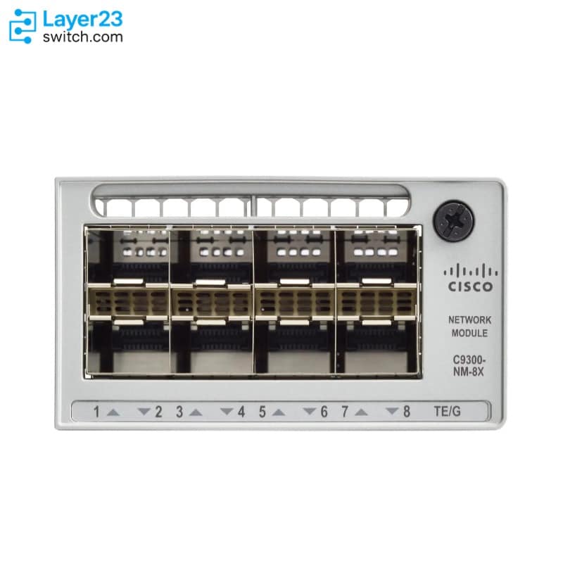 C9300-NM-8X Price & DataSheet - Cisco Catalyst 9000 Switch Modules