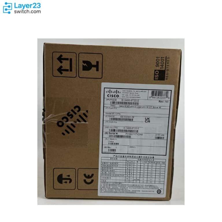 IE-3400-8T2S-E Price & DataSheet - Catalyst IE3400 Rugged Switches