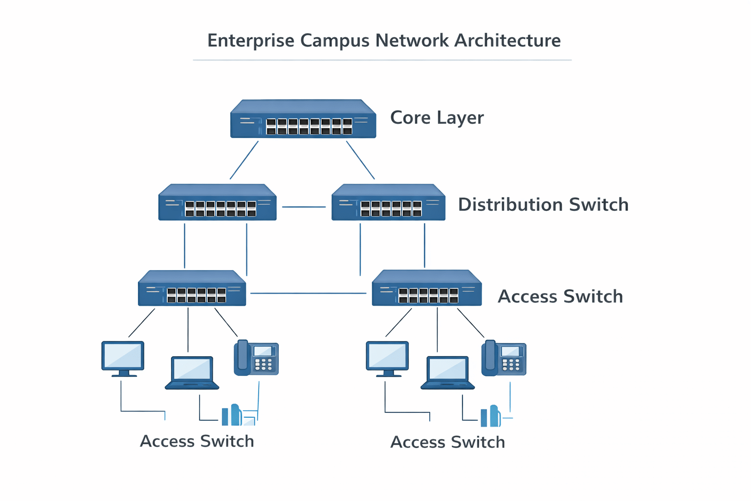 Network Switch Acritecture Managed vs Unmanaged Switch: 2026 Enterprise Buying Guide