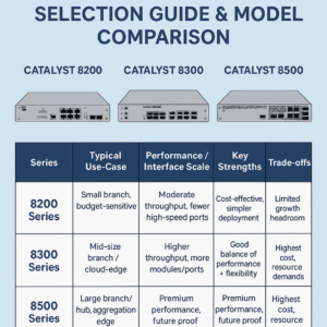 Catalyst 8200 vs 8300 vs 8500