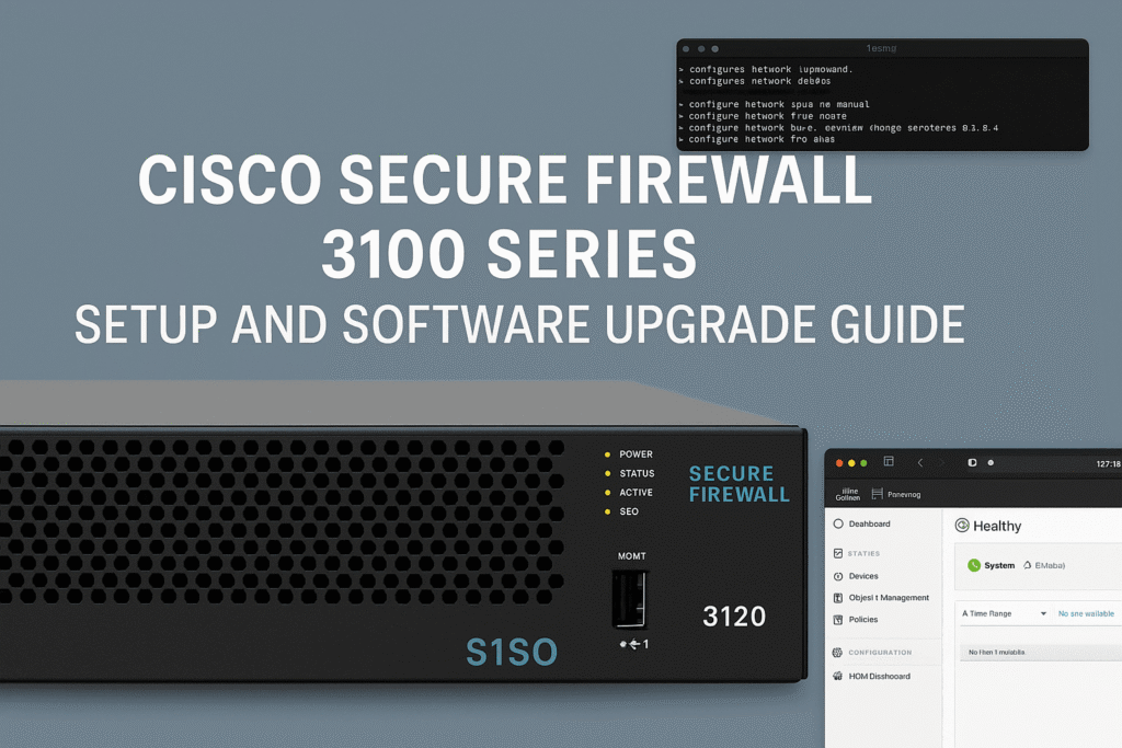 Cisco Secure Firewall 3100 setup