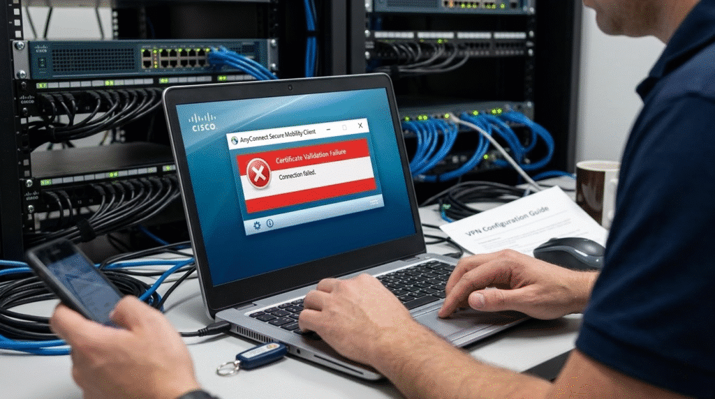 Cisco AnyConnect Certificate Validation Failure | 2026