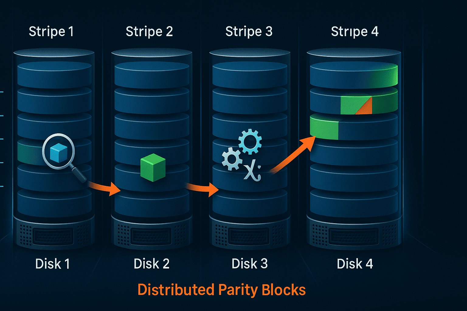 RAID 5 Parity Rotation