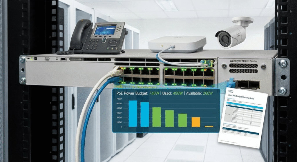 Cisco PoE Budget Planning