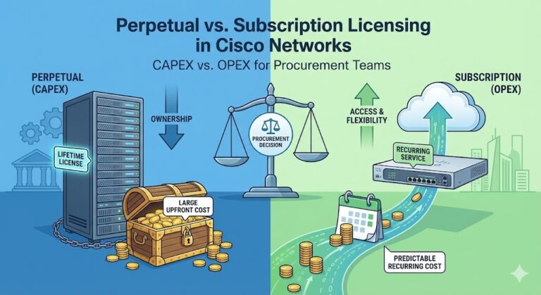 cisco perpetual vs subscription capex opex