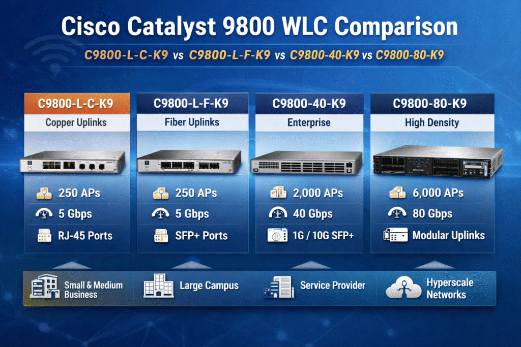 Cisco Catalyst 8000 Series Router Selection Guide & Comparison