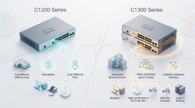 Cisco C1200 vs C1300