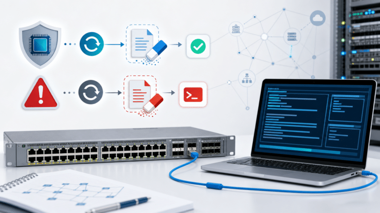 C9300 Switch Reset to Factory