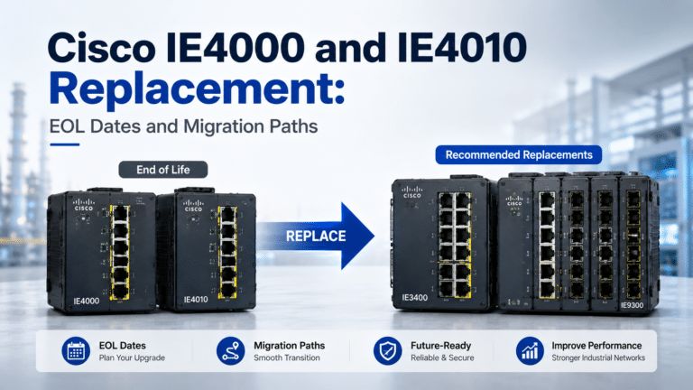 Cisco IE4000 and IE4010 Replacement