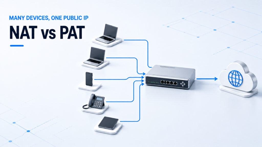 NAT vs PAT networking