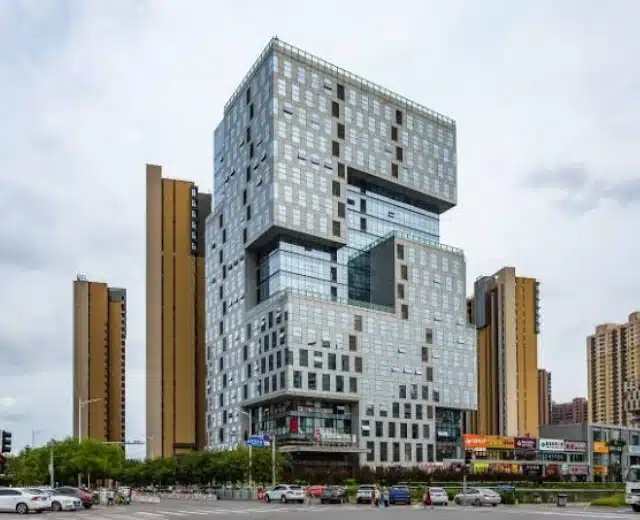 Illustrated view representing Beijing