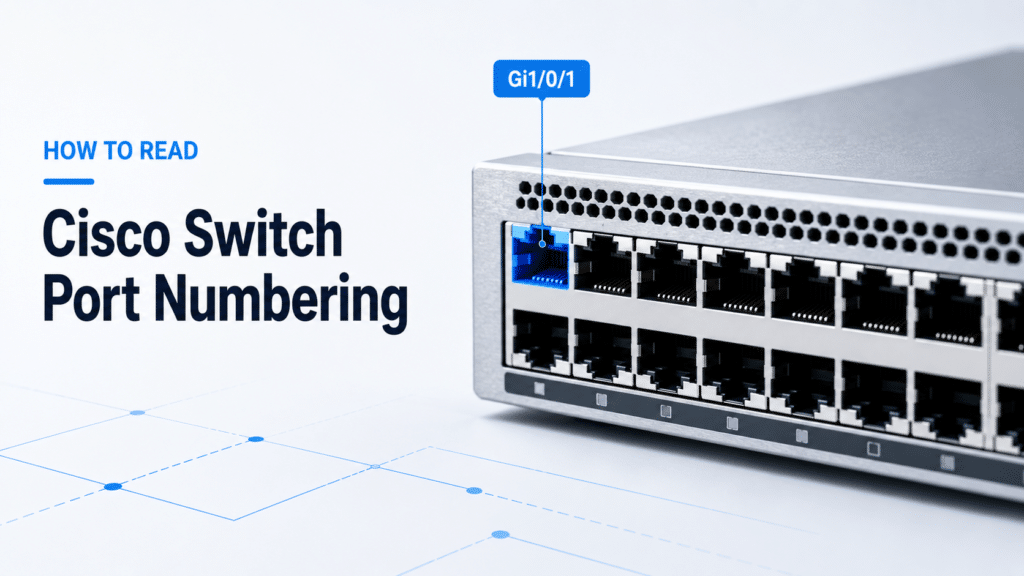 cisco switch port numbering