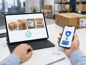 Order verification approval and payment confirmation