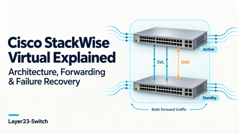 Cisco StackWise Virtual Explained